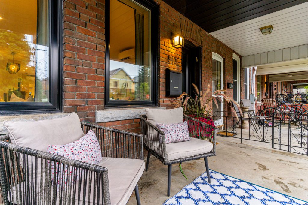 510 Crawford St | Little Italy | Porch